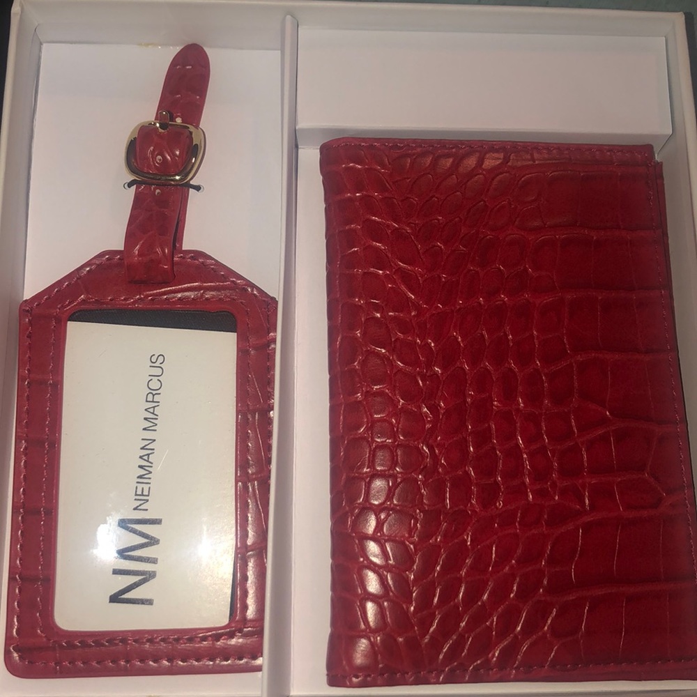 Luggage Tag and Passport Holder